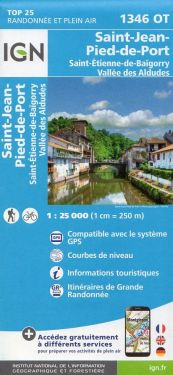Saint-Jean-Pied-de-Port 1:25.000