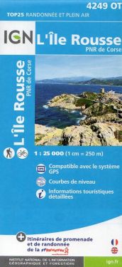 L'Ile Rousse 1:25.000