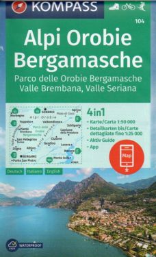 Alpi Orobie Bergamasche 1:50.000