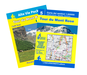 Tour du Mont Rose (Giro del Monte Rosa) guida+carta 1:50.000