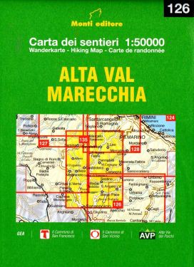 Alta Val Marecchia 1:50.000 (126)