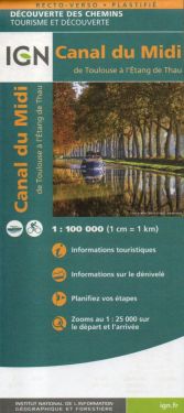 Canal du Midi 1:100.000