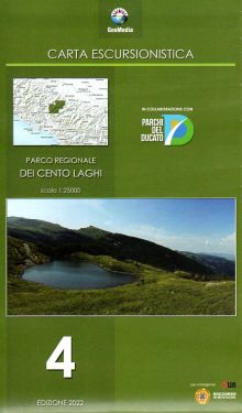 Parco Regionale dei Cento Laghi f.4 1:25.000