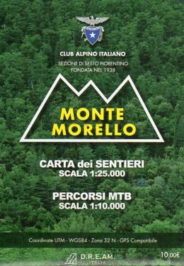 Monte Morello  sentieri e mtb 1:25.000/1:10.000