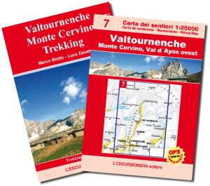 07 - Valtournenche, Monte Cervino carta dei sentieri 1:25.000 - EDIZIONE 2013