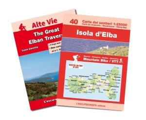 40 - Isola d'Elba map (Elba Island) 1:25.000 hiking and mtb ENGLISH