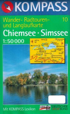 Chiemsee, Simssee 1:50.000