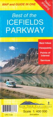 Best of the Icefields Parkway 1:400.000