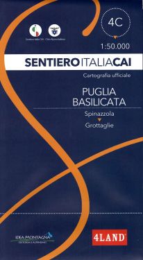 Sentiero Italia Puglia Basilicata 4C 1:50.000 Spinazzola - Grottaglie
