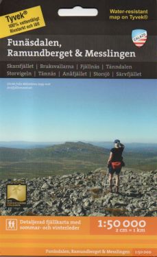 Funasdalen, Ramundberget & Messlingen 1:50.000