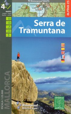 Serra de Tramuntana / Sierra di Tramontana 1:25.000