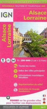 Alsace Lorraine / Alsazia Lorena 1:250.000