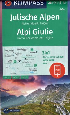 Alpi Giulie, Parco Nazionale del Triglav-Bled 1:25.000