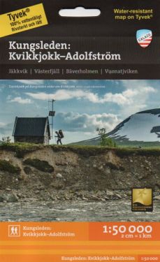 Kungsleden: Kvikkjokk - Adolfstrom 1:50.000