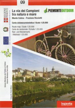 La Via dei Campioni f.9 1:25.000 Monte Colma - Frazione Ricciotti