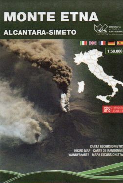 Monte Etna, Alcantara, Simeto 1:50.000