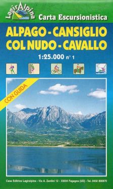 Alpago, Cansiglio, Col Nudo, Cavallo f.1 1:25.000