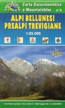 Alpi Bellunesi, Prealpi Trevigiane f.2 1:25.000