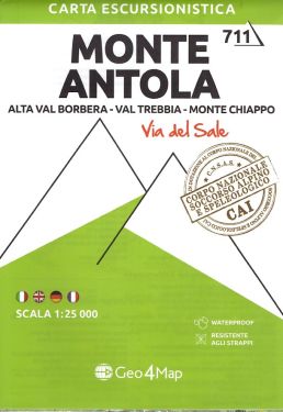 Monte Antola 1:25.000 (711)