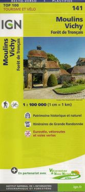Moulins, Vichy f.141 1:100.000