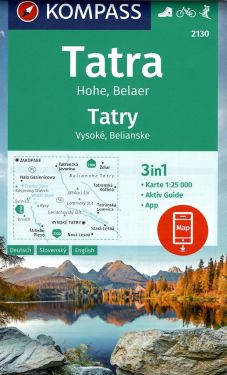 Tatra Hohe, Belaer 1:25.000