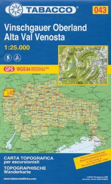 Alta Val Venosta 1:25.000