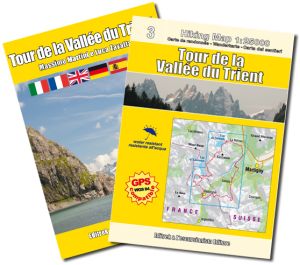 Tour de la Vallée du Trient guida + carta 1:25.000