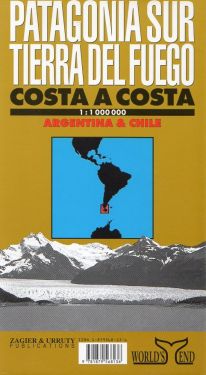 Patagonia sur Tierra del Fuego 1:1.000.000