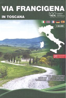 Via Francigena in Toscana 1:50.000