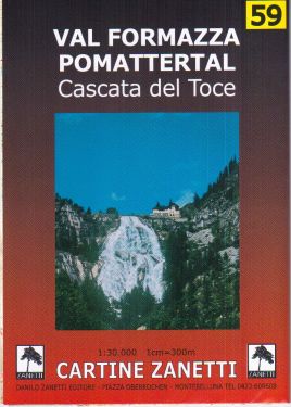 Val Formazza, Pomattertal, Cascata del Toce 1:30.000