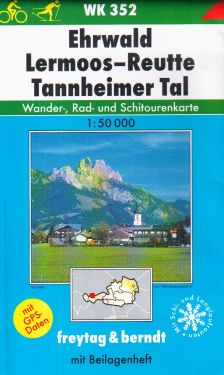 Ehrwald, Lermoos, Reutte, Tannheimer Tal 1:50.000