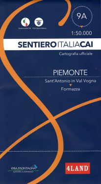 Sentiero Italia Piemonte 9A 1:50.000 Sant'Antonio in Val Vogna - Formazza