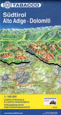Alto Adige - Dolomiti 1:160.000