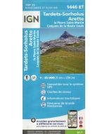 Tardets-Sorholus, Arette-La Pierre St-Martin 1:25.000