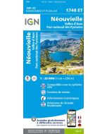 Néouvielle, Vallée d'Aure 1:25.000