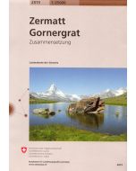 Zermatt, Gornergrat 1:25.000