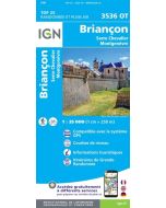 Briançon, Serre Chevalier, Montgenèvre 1:25.000