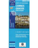 Cannes, Grasse, Côte d'Azur 1:25.000