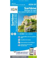 Sartène, Montagne de Cagna 1:25.000