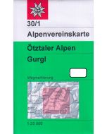 Otztaler Alpen - Gurgl 1:25.000