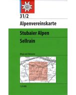 Stubaier Alpen - Sellrain 1:25.000
