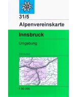 Innsbruck Skiroute 1:50.000