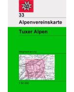 Tuxer Alpen 1:50.000