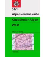 Kitzbuheler Alpen West 1:50.000