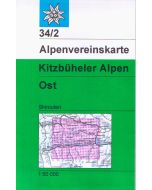 Kitzbueheler Alpen Ost Skirouten 1:50.000