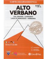 Alto Verbano, Val Grande, Cannobio 1:25.000 (115)