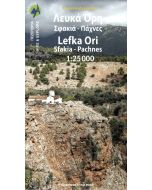 Lefka Ori (White Mountains) Sfakia-Pahnes 1:25.000