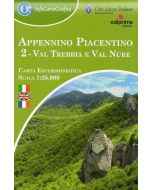 Appennino Piacentino 2 - Val Trebbia e Val Nure 1:25.000