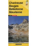 Chartreuse, Bauges, Belledonne, Maurienne 1:60.000