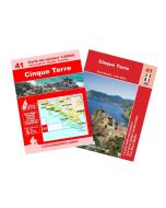 41 - Cinque Terre carta dei sentieri 1:25.000 con guida